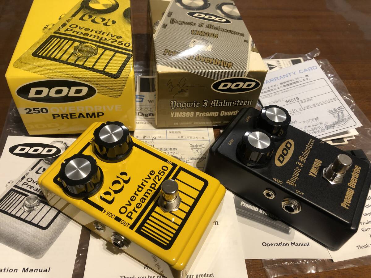 Yahoo!オークション -「dod 250」(オーバードライブ) (エフェクター)の