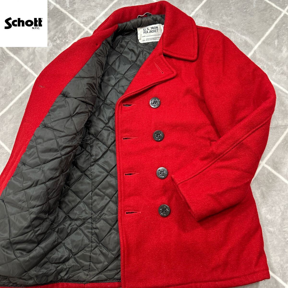 2026年最新】Yahoo!オークション -schott pコート 赤の中古品・新品