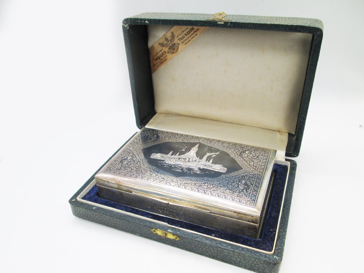 Yahoo!オークション -「シガレットケース シルバー」(銀製) (金属工芸