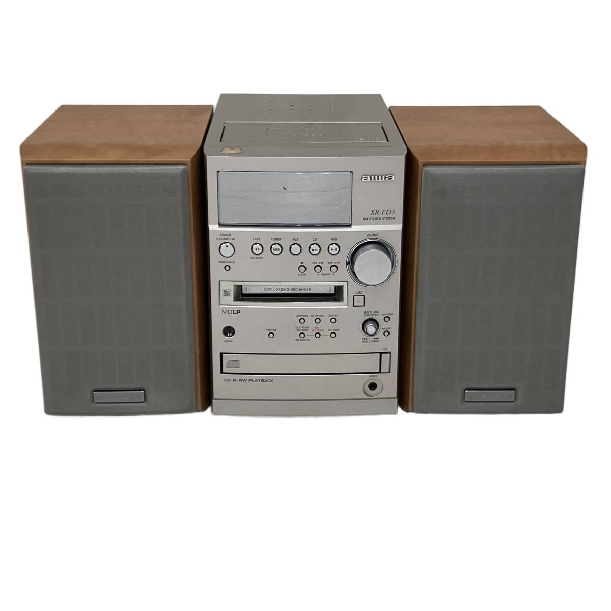 Yahoo!オークション -「aiwaアイワ」(MDコンポ) (システムコンポ)の