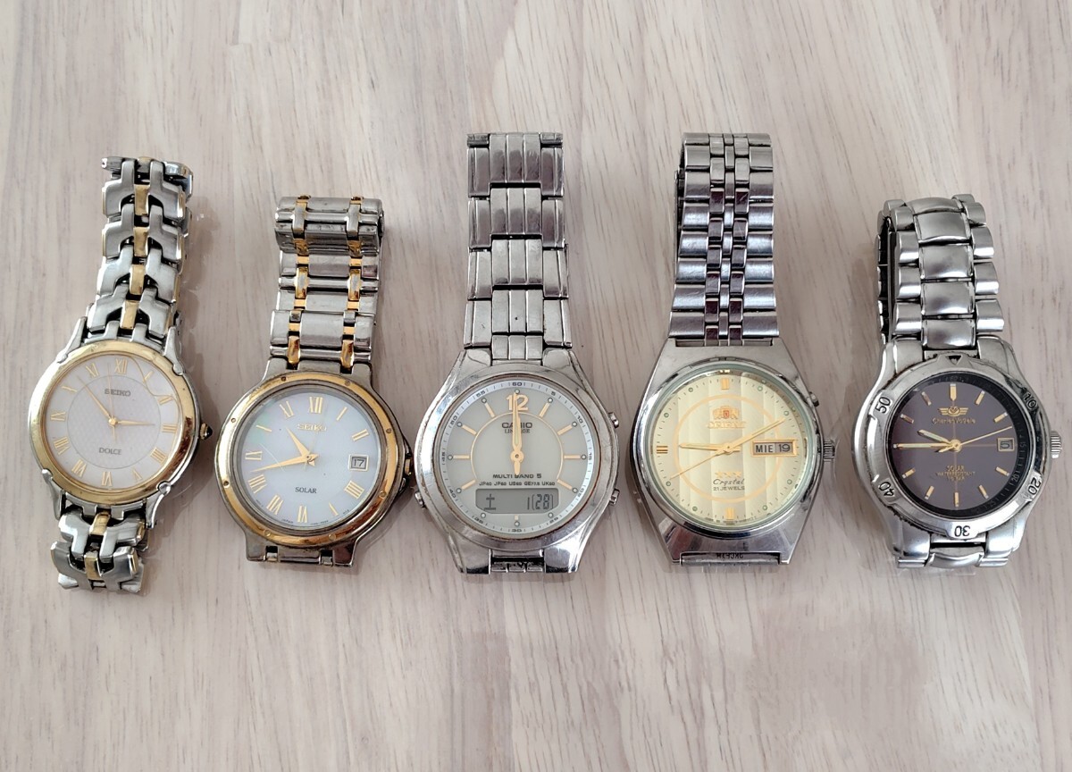 Yahoo!オークション -「ジャンク腕時計まとめて」の落札相場・落札価格