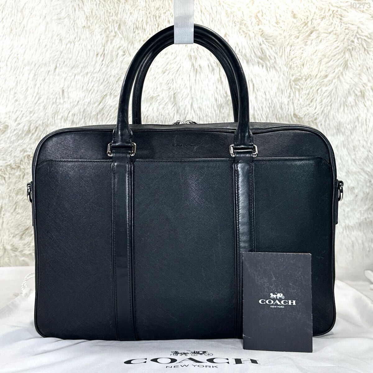 2026年最新】Yahoo!オークション -コーチ ビジネスバッグの中古品