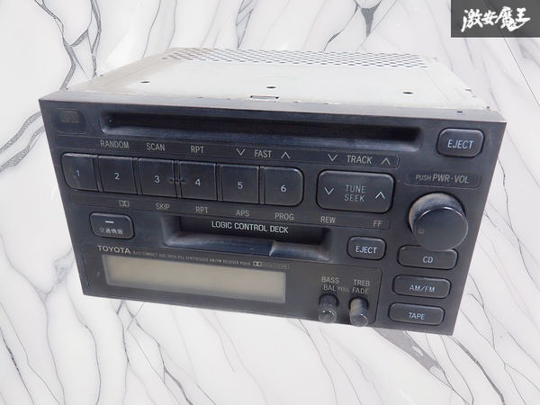 Yahoo!オークション -「トヨタ純正カセットデッキ」(CD＆カセット