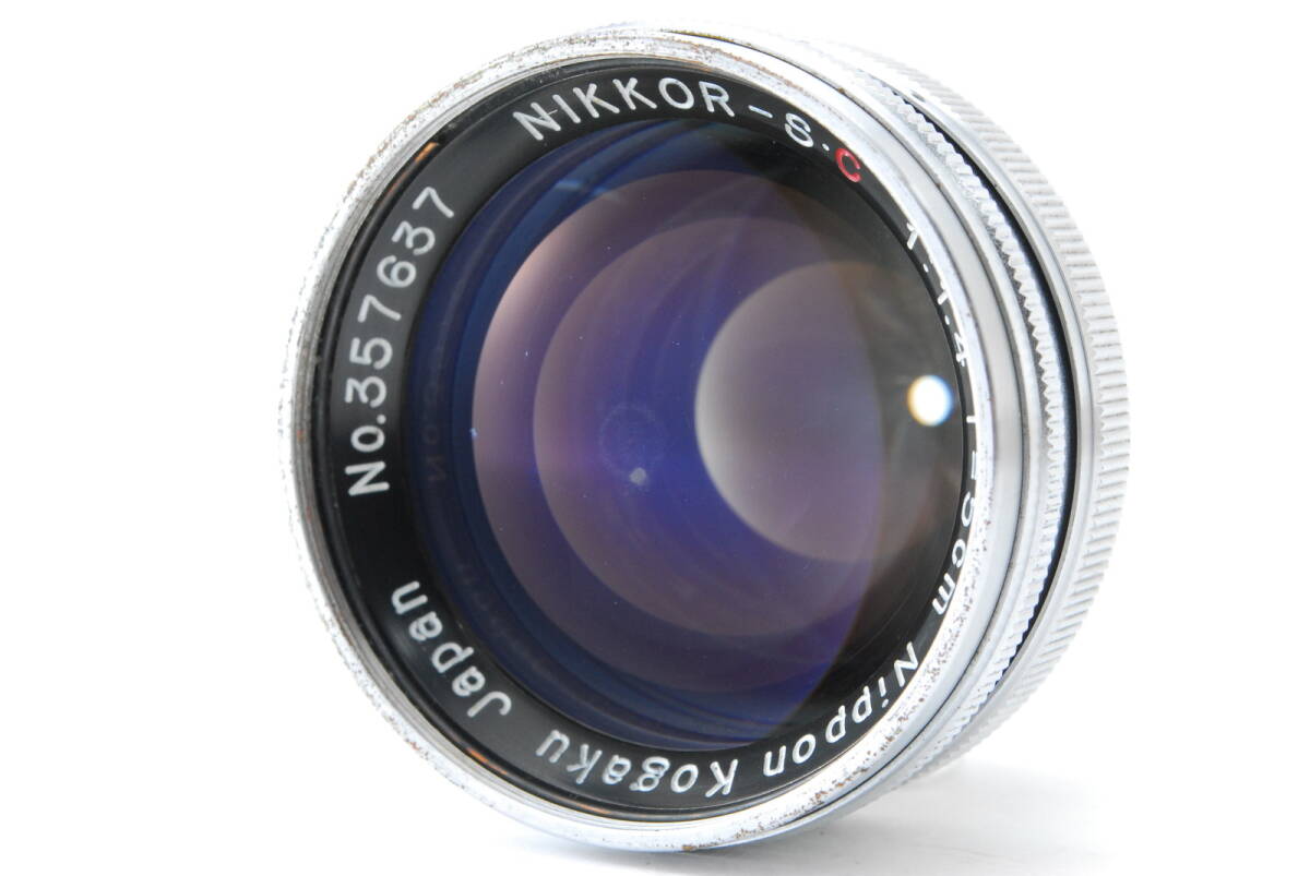 Yahoo!オークション -「nikkor-s.c 5cm f1.4」の落札相場・落札価格