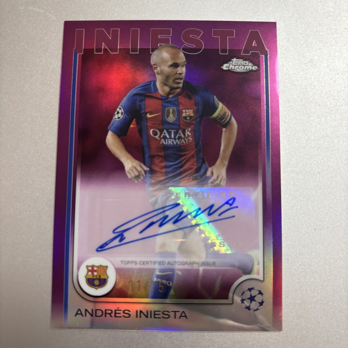 Yahoo!オークション -「イニエスタ サイン」の落札相場・落札価格