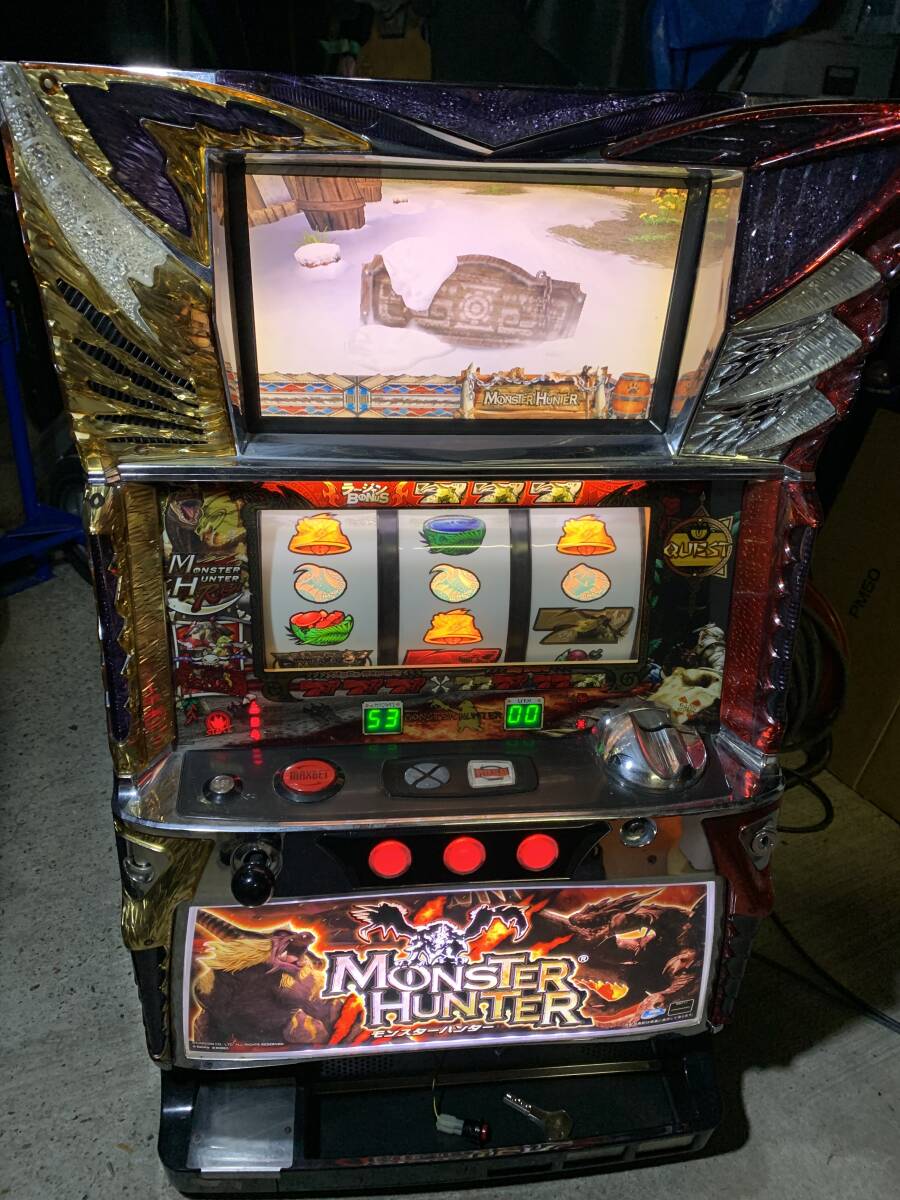 Yahoo!オークション -「スロット 実機 モンスターハンター」の落札相場