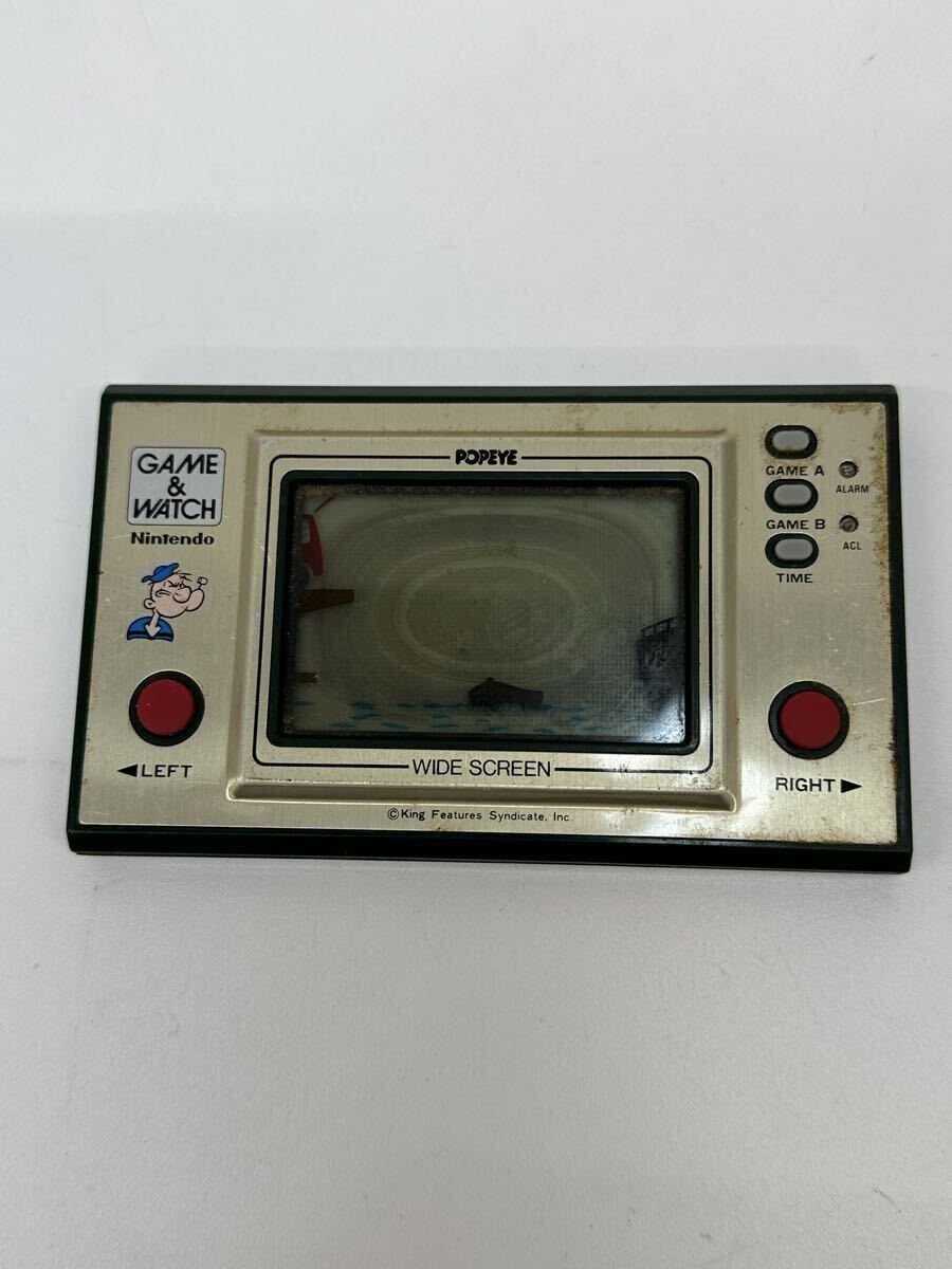Yahoo!オークション -「ゲームウォッチ ポパイ」(携帯型) (テレビ