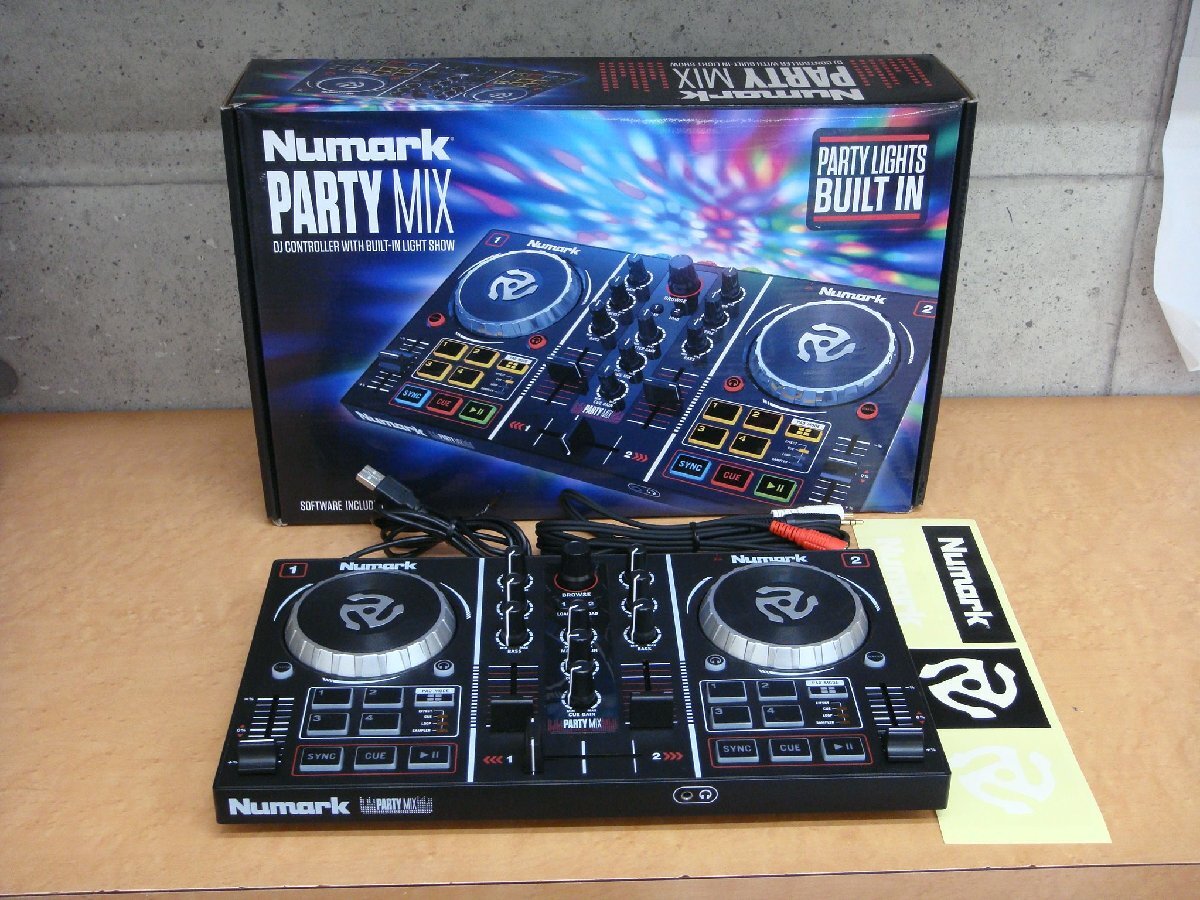 Yahoo!オークション -「numark party mix」(DJコントローラー) (DJ機器