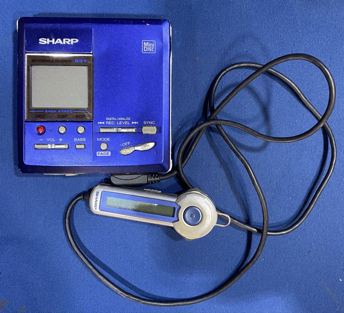 Yahoo!オークション -「sharp md-mt831」の落札相場・落札価格