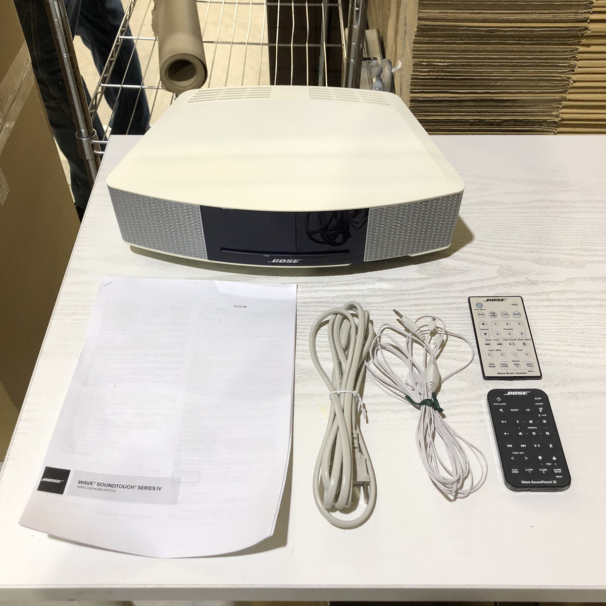 Yahoo!オークション -「bose wave music system iv」の落札相場・落札価格