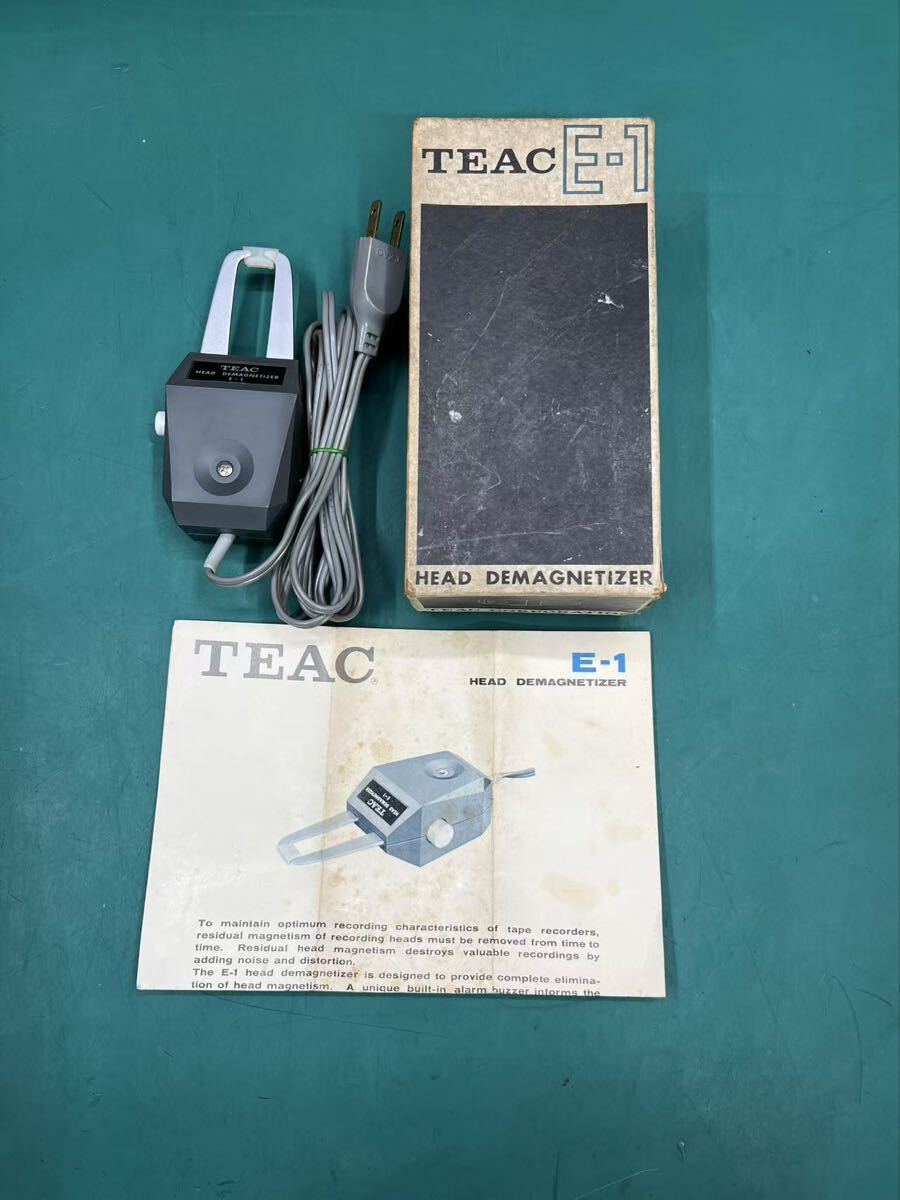 Yahoo!オークション -「teac e-1」の落札相場・落札価格