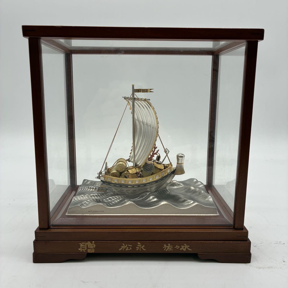 Yahoo!オークション -「帆船 置物」(銀製) (金属工芸)の落札相場・落札価格