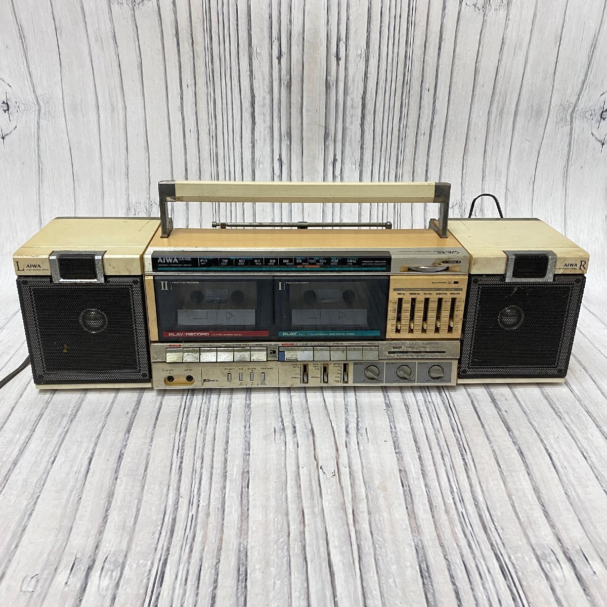 Yahoo!オークション -「aiwa ダブルラジカセ」の落札相場・落札価格