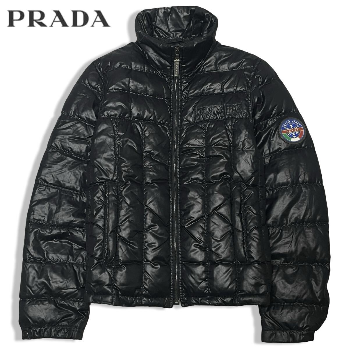 Yahoo!オークション -「prada ダウン 46」の落札相場・落札価格