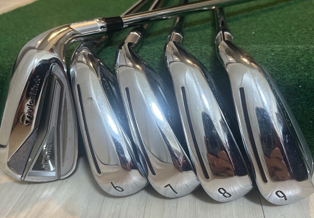 テーラーメイド STEALTH グローレ アイアン 5本セット [SPEEDER NX for