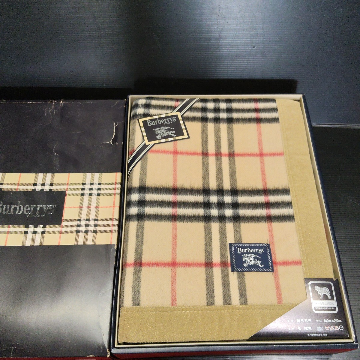 2026年最新】Yahoo!オークション -バーバリー 毛布の中古品・新品・未