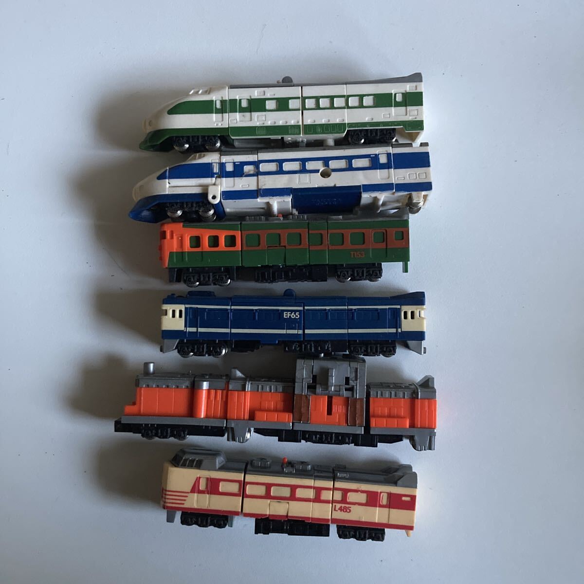 Yahoo!オークション - ダイアクロン トレインロボ 6体編成 DXセット タ