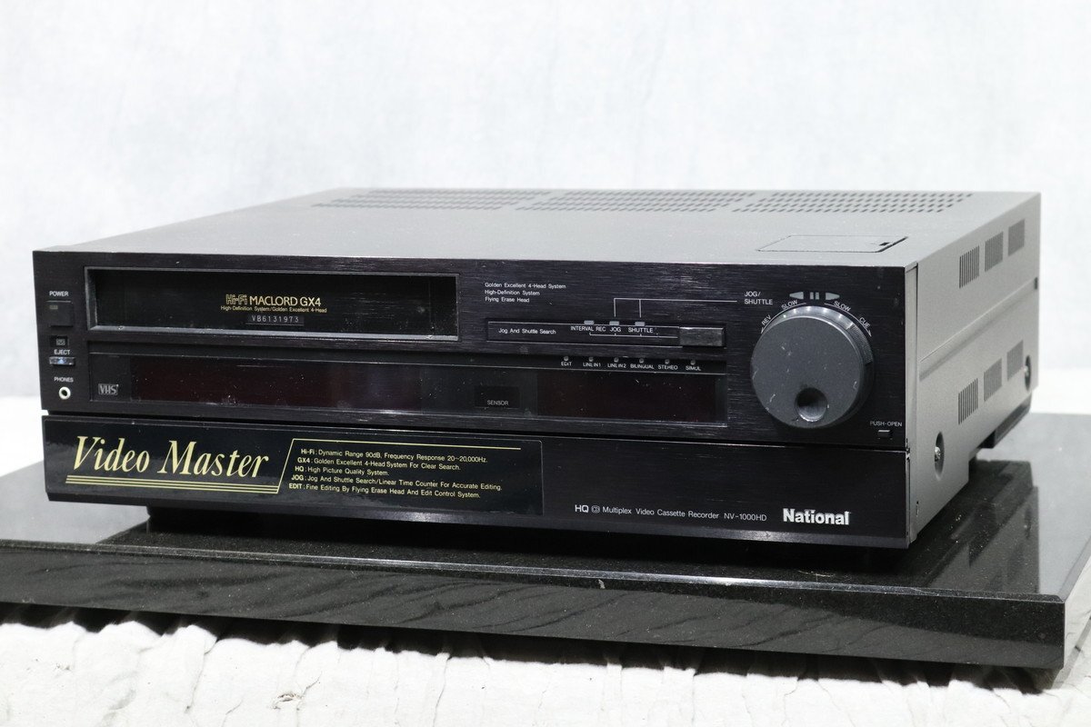 Yahoo!オークション -「ナショナルnational」(VHSビデオデッキ