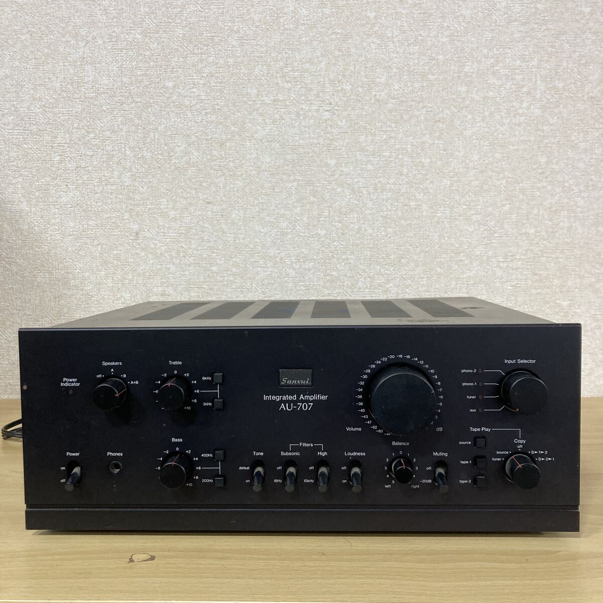 Yahoo!オークション -「サンスイ アンプ au-707」の落札相場・落札価格