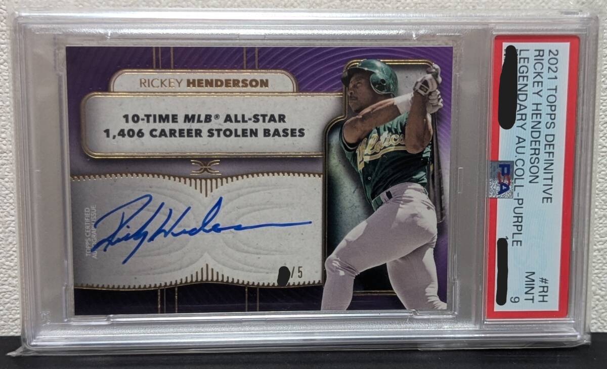 Yahoo!オークション -「リッキーヘンダーソン」の落札相場・落札価格