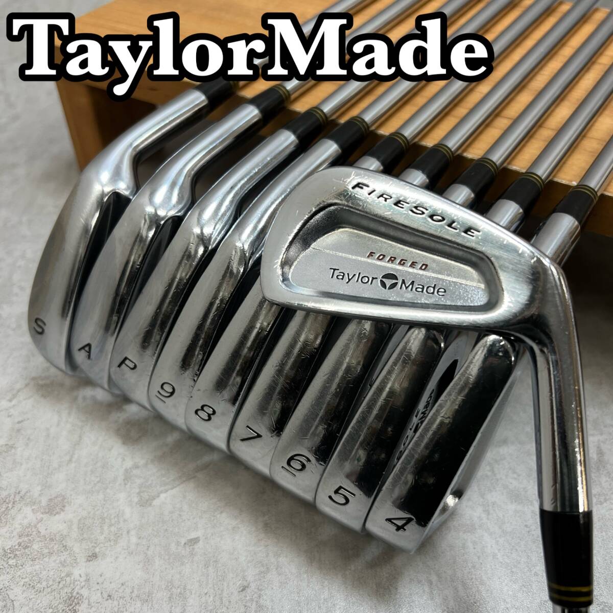 テーラーメイド ファイヤーソール アイアン (8本セット) [BUBBLE