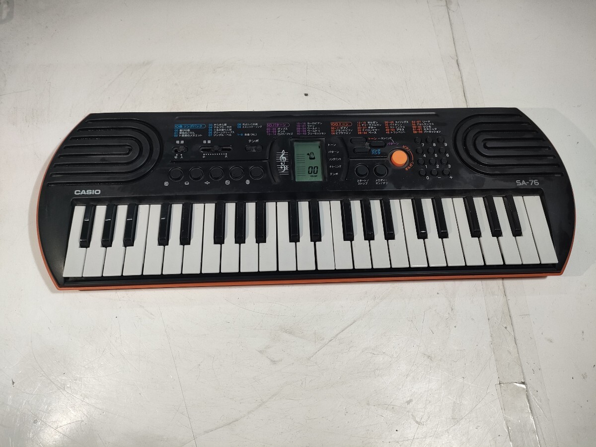 カシオ ミニキーボード SA-76 オークション比較 - 価格.com