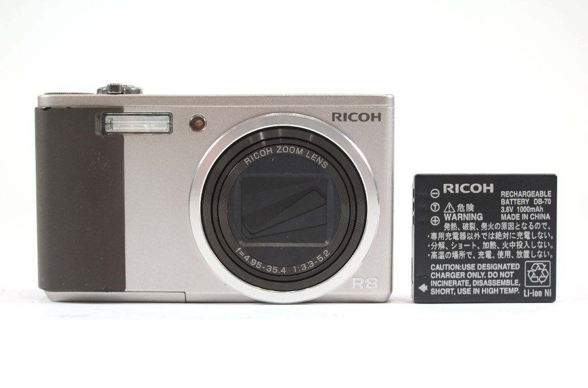 Yahoo!オークション -「ricohリコーr8デジタルカメラ」(デジタルカメラ