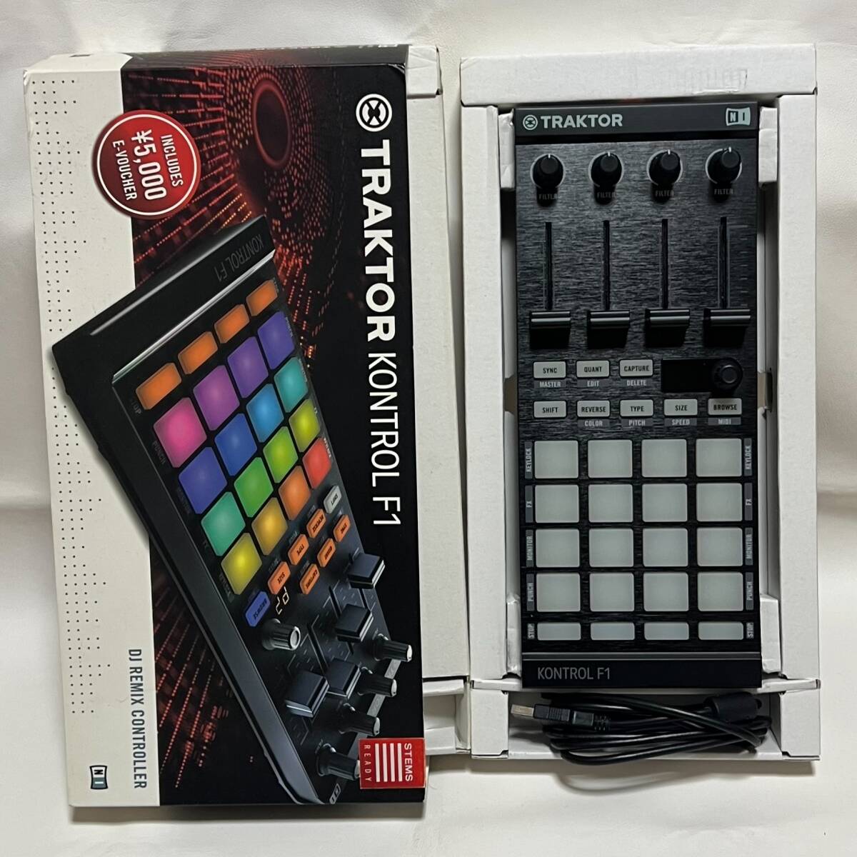 Yahoo!オークション -「traktor kontrol f1」(楽器、器材) の落札相場