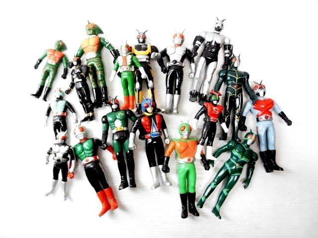 Yahoo!オークション -「当時物 仮面ライダー ソフビ」の落札相場・落札価格