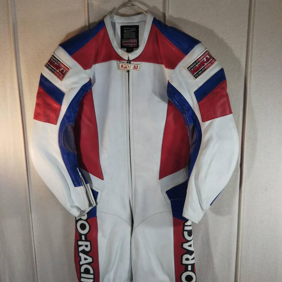 Yahoo!オークション -「南海部品」(革ツナギ) (バイクウエア、装備)の