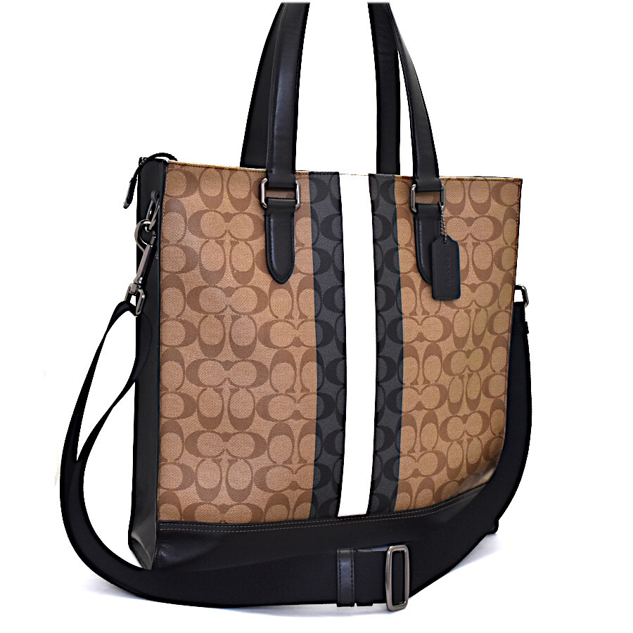 2026年最新】Yahoo!オークション -コーチ 3wayバッグ メンズの中古品