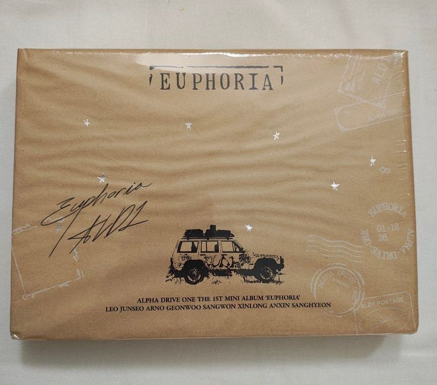 alpha drive one ALD1 アルバム EUPHORIA 開封済み STAR ROAD ver