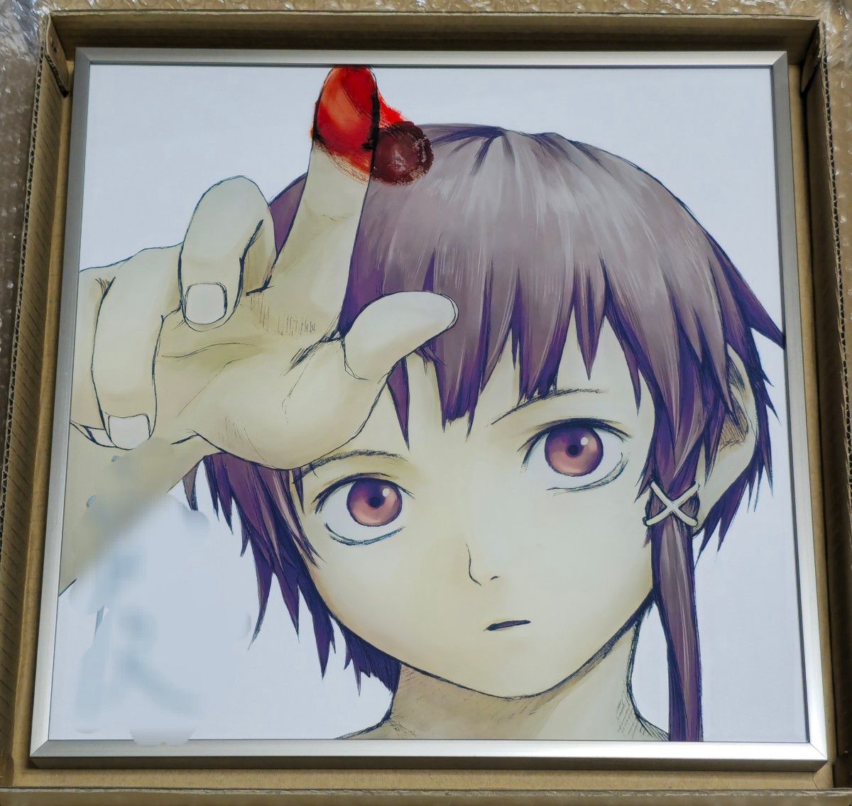 serial experiments lain CD風アクリルブロック 岩倉玲音｜Yahoo