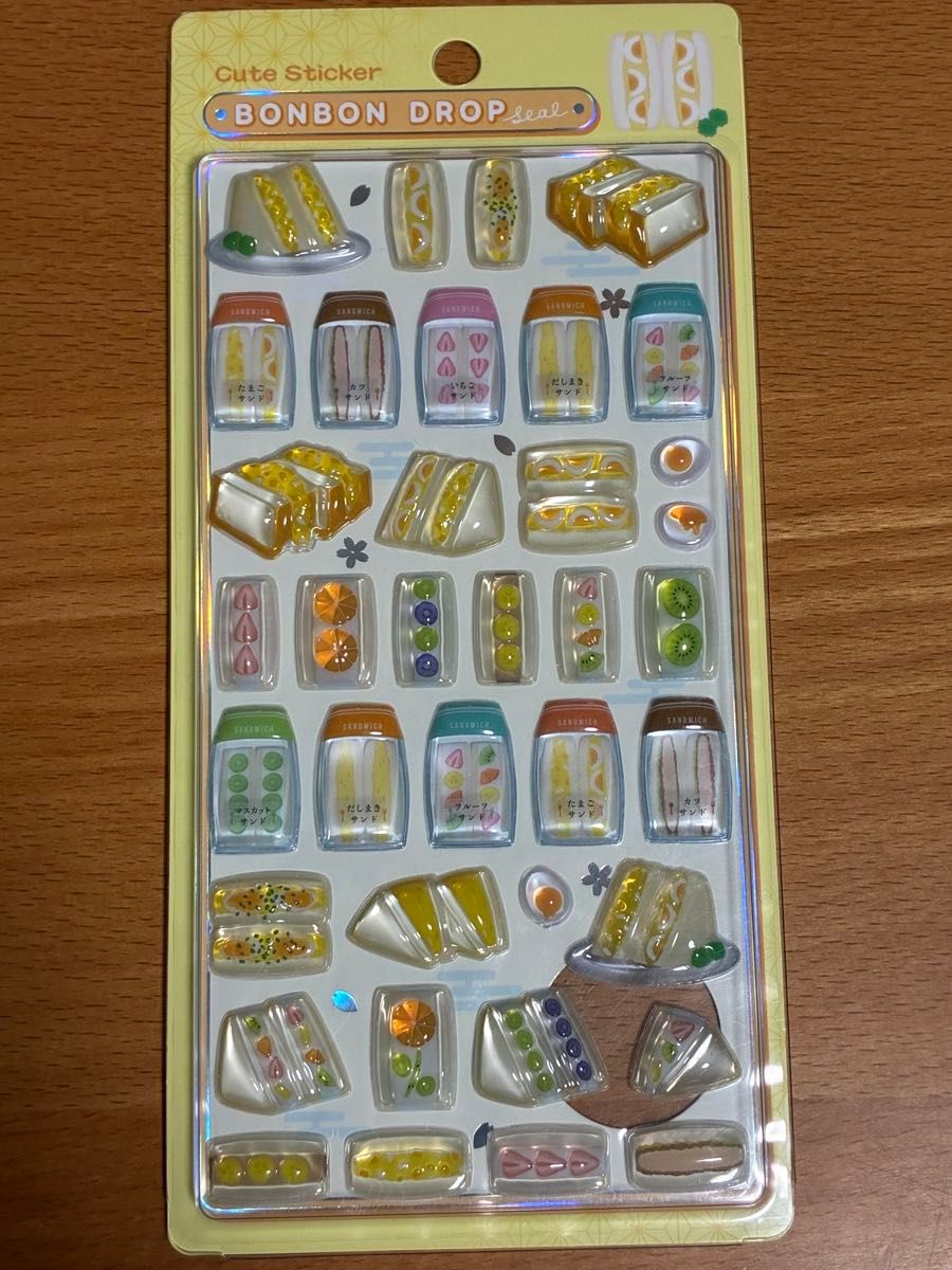 国内正規品 ボンボンドロップシール たまごサンド サンドイッチ BONBON