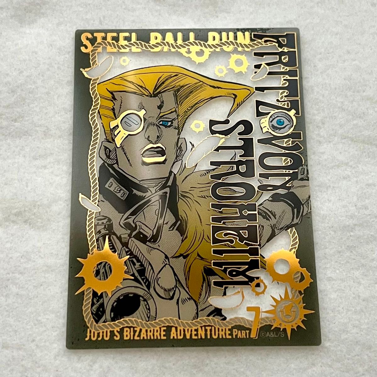 ジョジョ キャラバン 箔押しクリアカードB コンプセット 7部