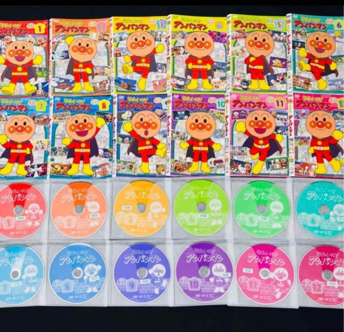 2019年全巻セット それいけ アンパンマン'19 DVD Vol 1〜12 全12巻