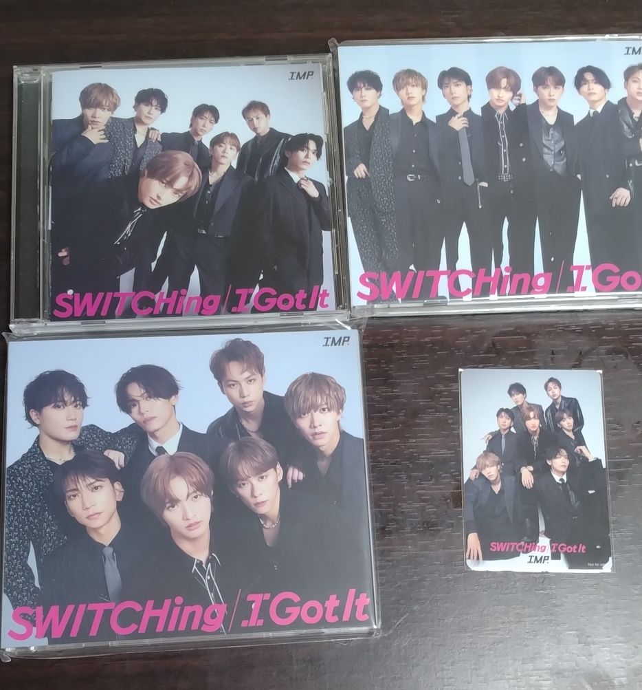 IMP Departure アルバム 3形態 特典付 初回生産限定盤A B 通常盤 IMP