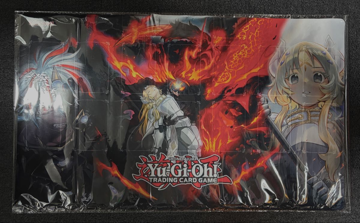 新品未開封 the fallen & the virtuous プレイマット 遊戯王 公式品