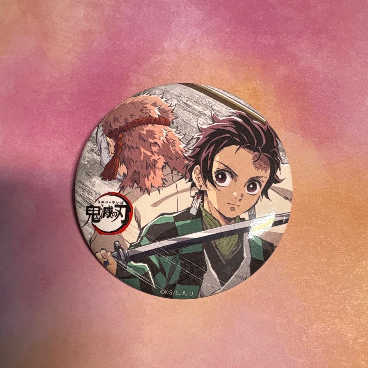 鬼滅の刃 全集中展 ご当地マンホール風缶バッジ 炭治郎｜Yahoo!フリマ