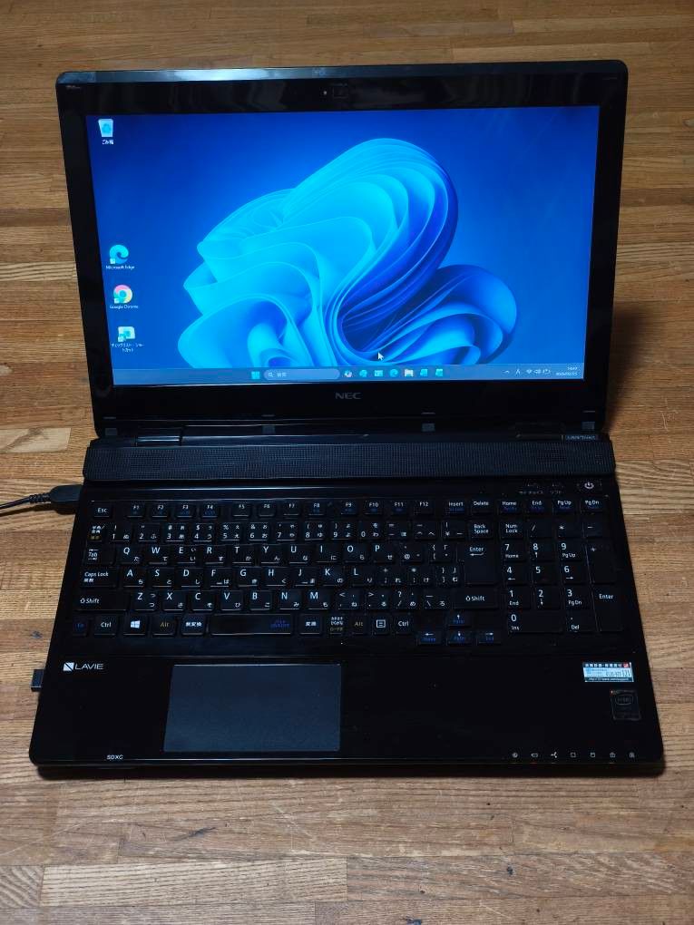 NEC LaVie Windows11 Core i3-7100 SSD275GB M-8GB Offfce2021 Wls