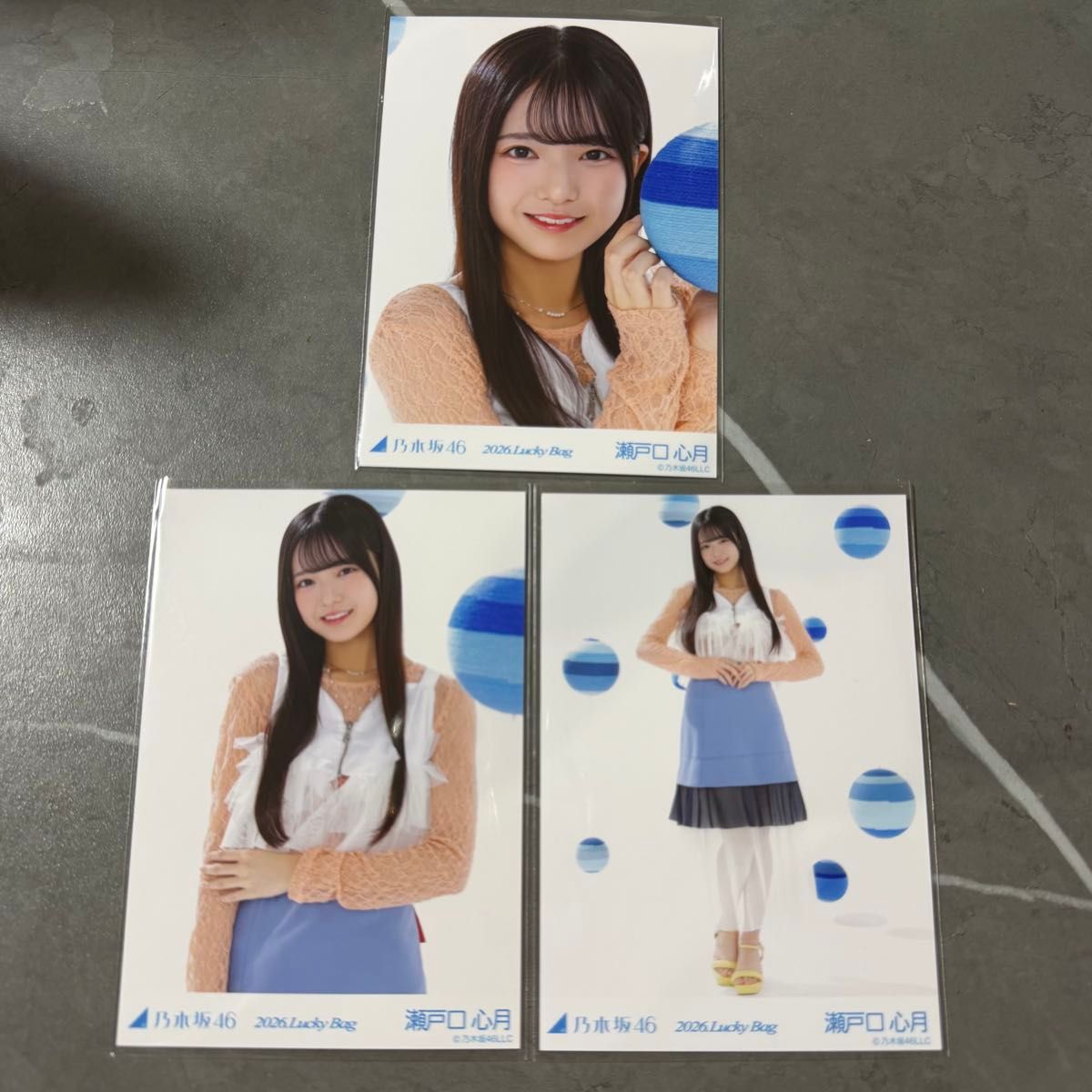 乃木坂46 瀬戸口心月 6期生 special ヨリ 制服 生写真 浴衣 セット