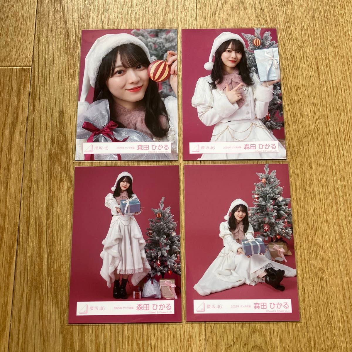 櫻坂46 2025年 サンタ 生写真 4種コンプ 山田桃実｜Yahoo!フリマ（旧