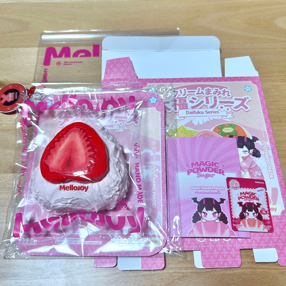 Mellojoy クリームまみれ 大福シリーズ ストロベリー いちご