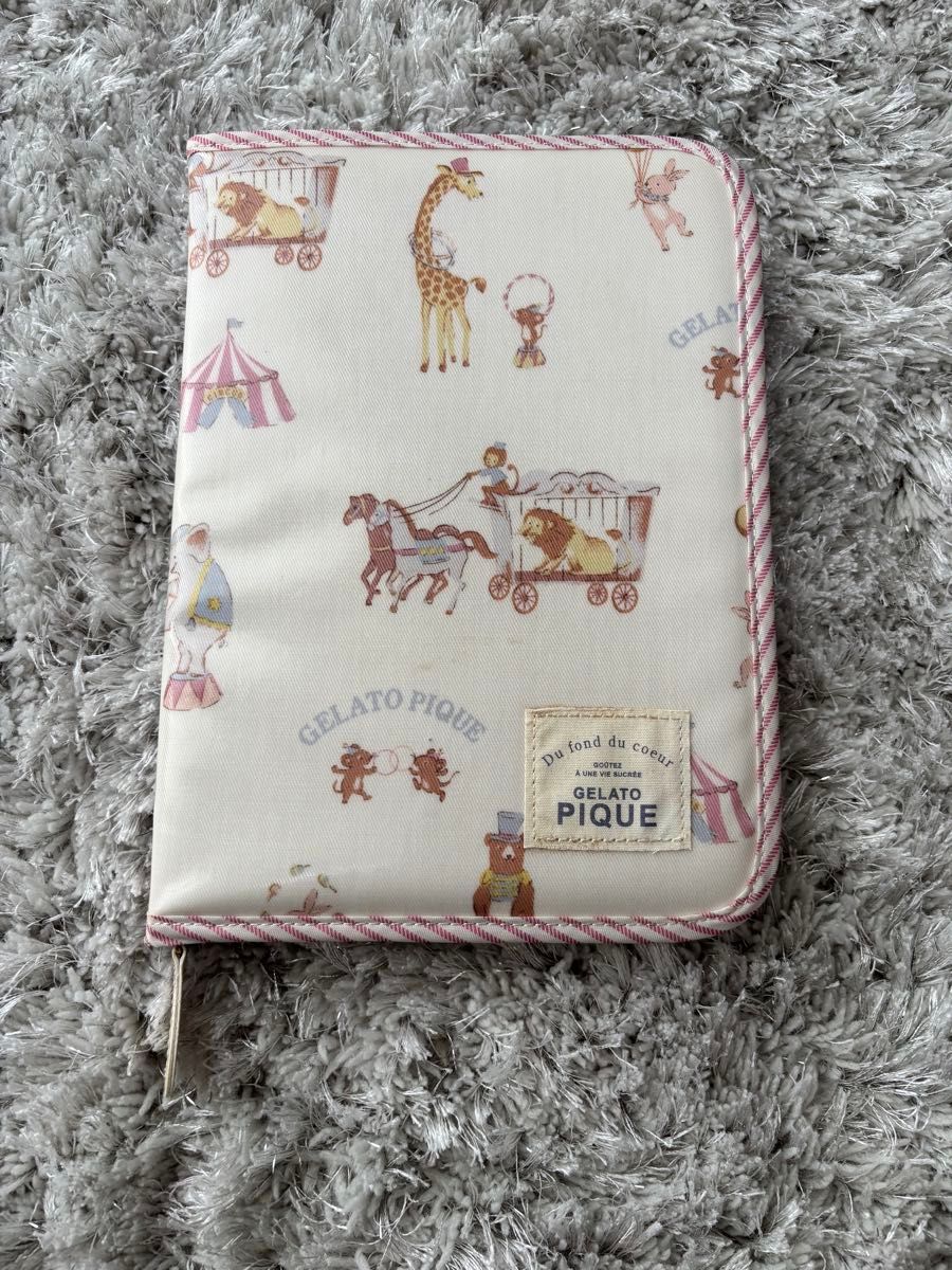 新品】ジェラートピケ 母子手帳ケース ヨッシー柄母子手帳ケースM