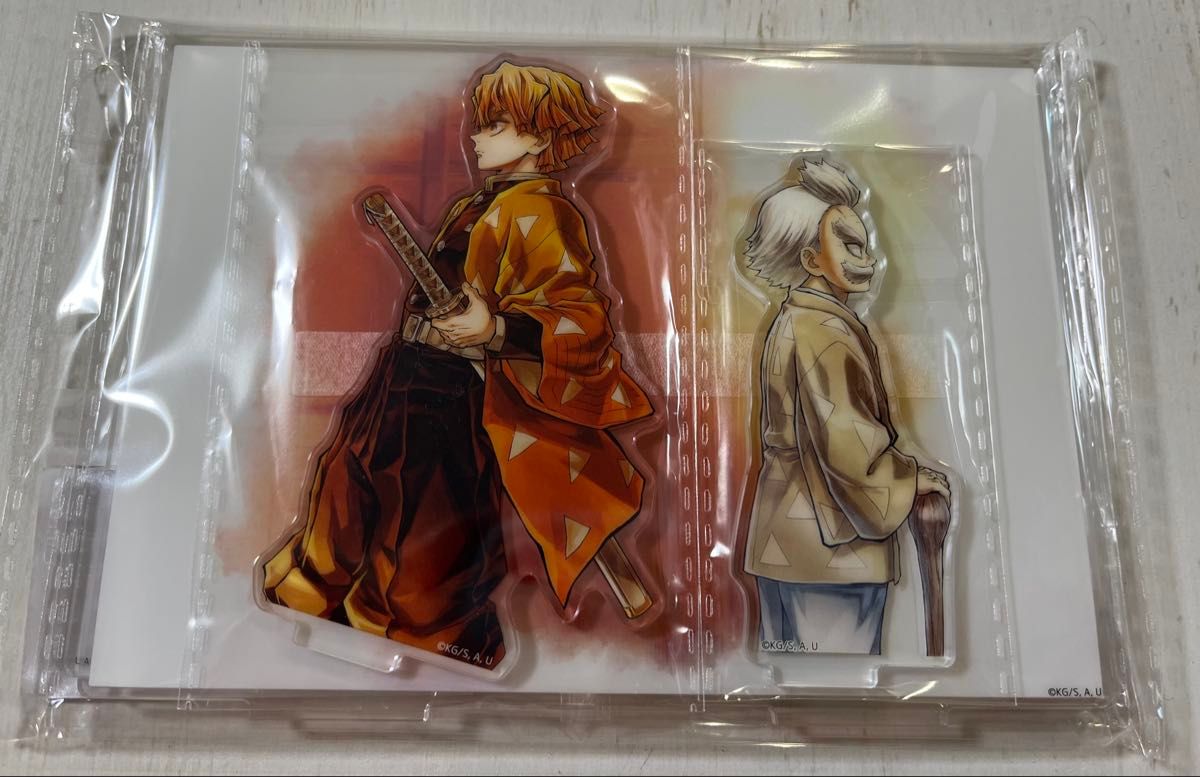 鬼滅の刃 ufotable WEBSHOP くじ 繋ぐ 善逸と爺ちゃん アクリル