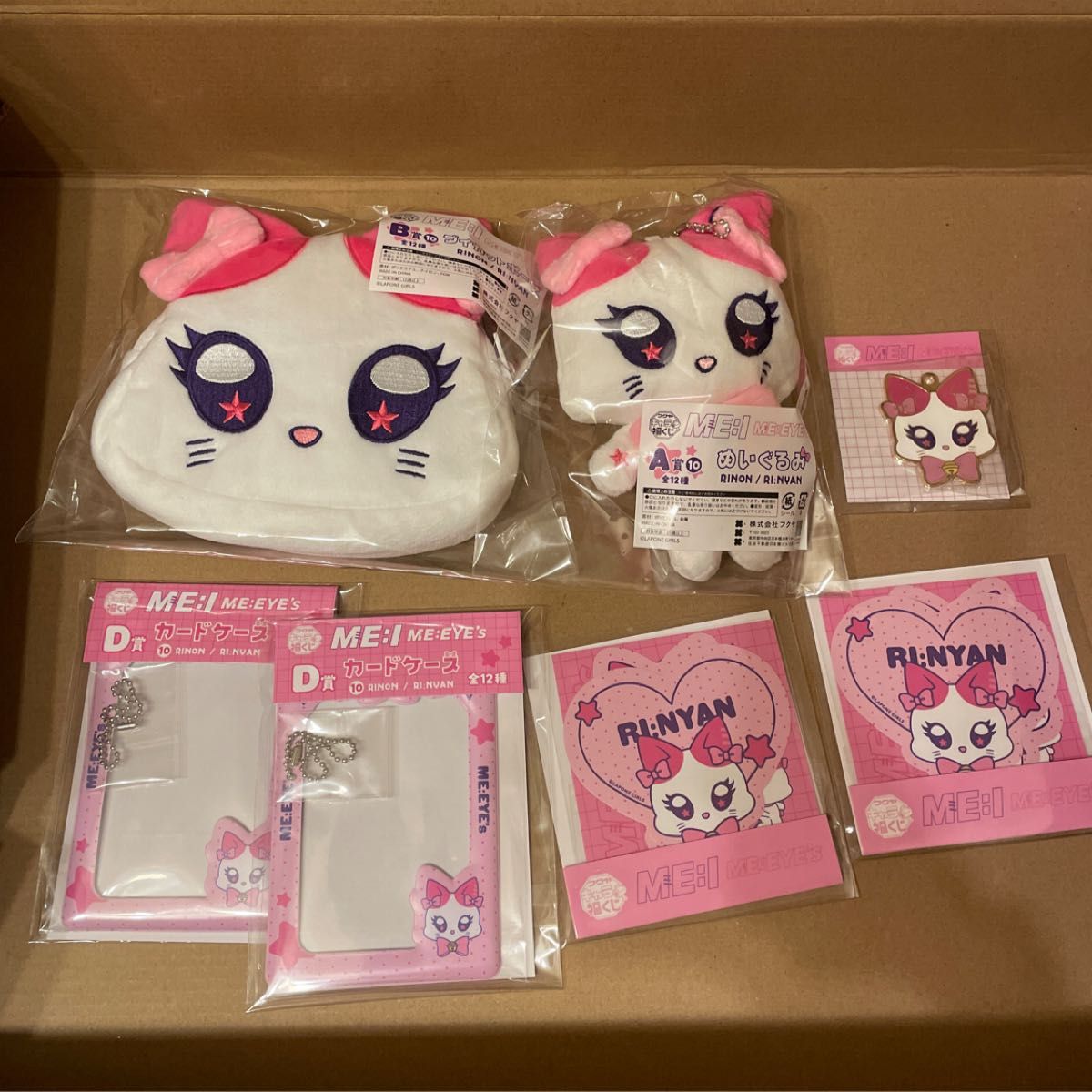 ME I キャラ福くじ ミャイズ 笠原桃奈 MO NA モナ MOMONA コンプリート