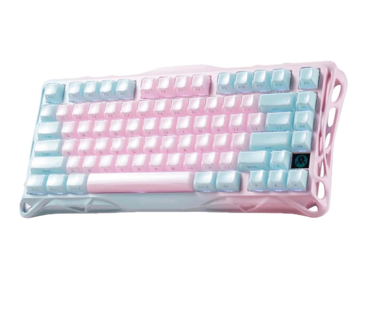 AOC GK330 ゲーミングキーボード ワイヤレス 81キー75%コンパクト