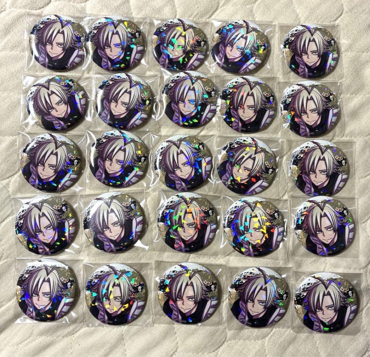 缶バッジ 桃源暗鬼 ホログラム缶バッジ 猫咲波久礼 マンガ展｜Yahoo