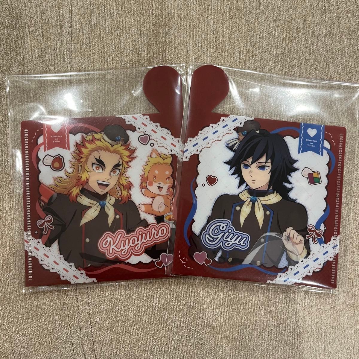 鬼滅の刃 ufotable 隊士百景 コースター 2枚セット 煉獄杏寿郎 鬼滅百