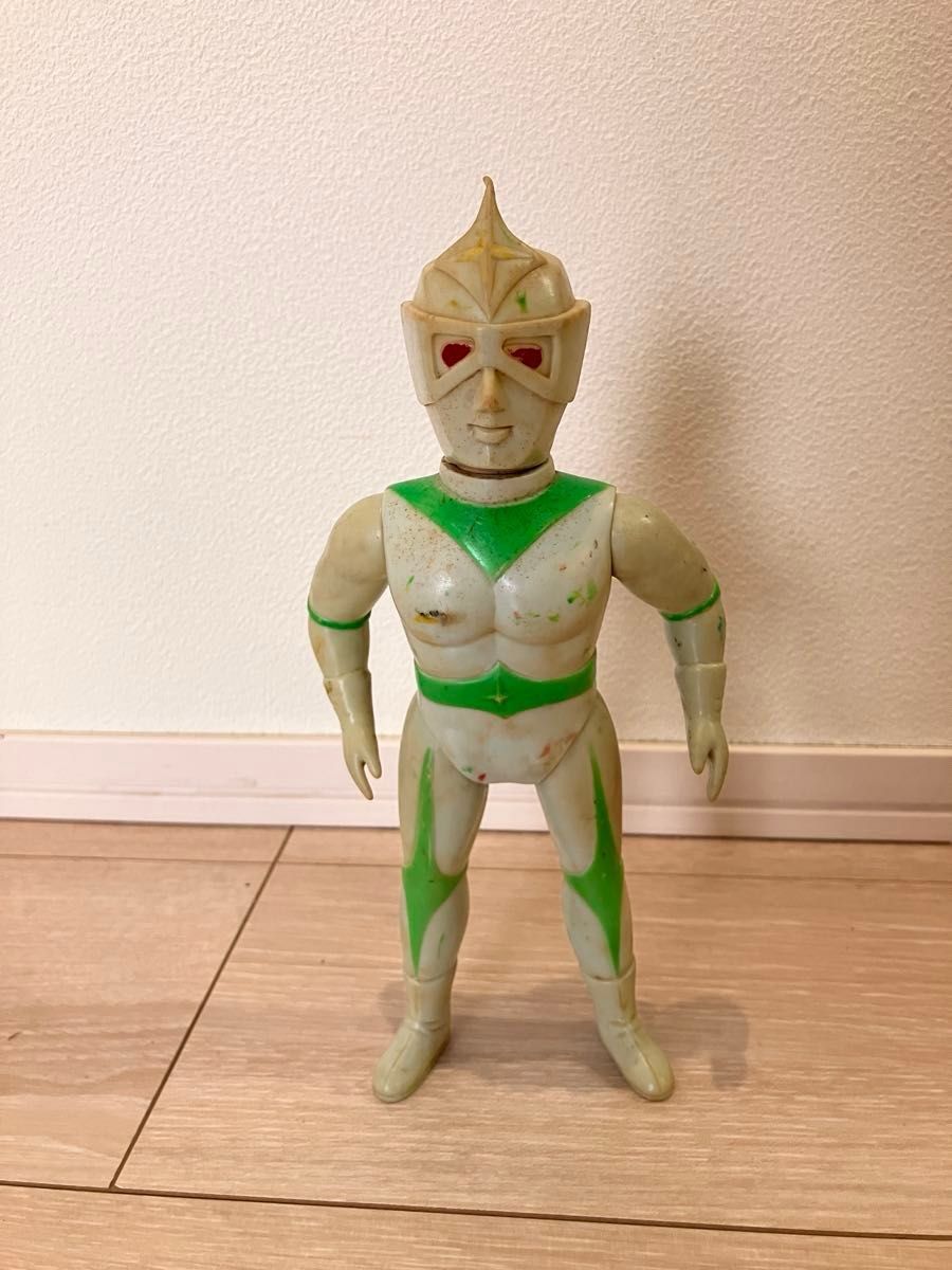 8マン ソフビ ノスタルジックヒーローズ エイトマン フィギュア レトロ